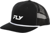 Fly Trucker Hat Black