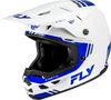 Kinetic Verdict Helmet White/Blue/Grey Sm