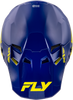 Formula Cc Objective Helmet Navy/Yellow Lg