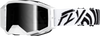 Zone Elite Goggle Black/White W/ Black Mirror/Smoke Lens