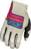 Lite Vice Gloves Light Grey/Pink/Coral Lg
