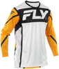 Lite Jersey White/Black/Mustard Lg