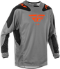 Kinetic Sym Jersey Grey/Orange/Black Sm