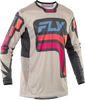 Lite Vice Jersey Light Grey/Pink/Coral Sm