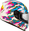 Revolt Space Creep Helmet Light Blue/White/Pink Xs