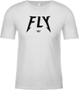 Fly Master Tee White 2x