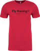 Fly Trademark Tee Red Lg