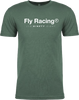 Fly Trademark Tee Forest Green Heather Xl