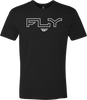 Youth Fly Edge Tee Black Yl