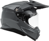 Trekker Solid Helmet Grey Lg