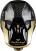 Formula S Carbon Legacy Helmet Black/Gold 2x