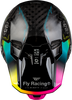 Formula S Carbon Legacy Helmet Black/Electric Blu/Fuschia 2x