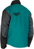 Outpost Jacket Black/Teal/Orange 3x