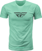 Fly F Wing Tee Sage/Grey Xl