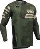 THOR Launchmode Bleach Jersey - Black/Camo - Small 2910-8394
