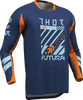 THOR Launchmode Futura Jersey - Navy/Orange - Medium 2910-8425