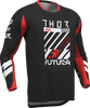 THOR Launchmode Futura Jersey - Black/Red - 2XL 2910-8416