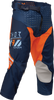 THOR Youth Launchmode Futura Pants - Navy/Orange - US 28 2903-2614