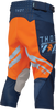 THOR Youth Launchmode Futura Pants - Navy/Orange - US 26 2903-2613
