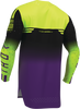 THOR Sportmode Geo Jersey - Black/Purple - Small 2910-8742