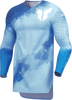 THOR Sportmode Carbon Jersey - Electric Blue/Powder Blue - Medium 2910-8733