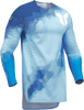 THOR Sportmode Carbon Jersey - Electric Blue/Powder Blue - Small 2910-8732