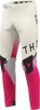 THOR Sportmode Geo Pants - Vintage White/Pink - US 38 2901-12831