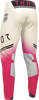 THOR Sportmode Geo Pants - Vintage White/Pink - US 33 2901-12828