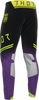 THOR Sportmode Geo Pants - Black/Purple - US 38 2901-12804