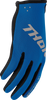 THOR Youth Ridemode Static Gloves - Blue - Small 3332-1931