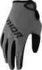 THOR Women's Ridemode Static Gloves - Gray - Large 3331-0302