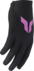 THOR Women's Sportmode Iconic Gloves - Black/Orchid - Small 3331-0284