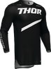 THOR Sportmode Brave Jersey - Black- Small 2910-8088