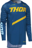 THOR Youth Sportmode Brave Jersey - Blue - Medium 2912-2536