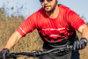 THOR Intense Assist Chex Short-Sleeve Jersey - Red/Black - Large 5120-0141