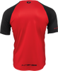 THOR Intense Assist Dart Short-Sleeve Jersey - Black/Red - XL 5120-0154