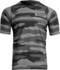 THOR Assist Short-Sleeve Jersey - Camo Dark Gray - XS 5020-0025