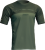 THOR Intense Assist Censis Short-Sleeve Jersey - Forest Green - XL 5020-0214