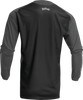 THOR Terrain Jersey - Black/Charcoal - Large 2910-7162