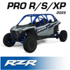 2025 Polaris RZR Pro XP, Pro R, and Pro S - Complete Communication Kit with Bluetooth Intercom and 2-Way Radio