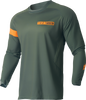 THOR Range Jersey - Army Green/Orange - XL 2910-7485