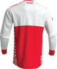 THOR Differ Slice Jersey - White/Red - Large 2910-7135