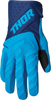 THOR Youth Spectrum Gloves - Blue/Navy - Large 3332-1606