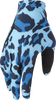 THOR Sportmode Cheetah Gloves - Midnight/Blue - Medium 3330-8581