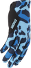 THOR Sportmode Cheetah Gloves - Midnight/Blue - Small 3330-8580