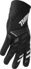 THOR Women's Spectrum Gloves - Black/White - Large 3331-0232