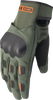 THOR Range Gloves - Army/Orange - Medium 3330-8265