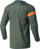 THOR Range Jersey - Army Green/Orange - Small 2910-7482