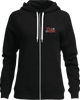 THOR Women's Vantage Zip-Up Hoodie - Black - XL 3051-1256