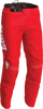 THOR Youth Sector Minimal Pants - Red - US 26 2903-2017